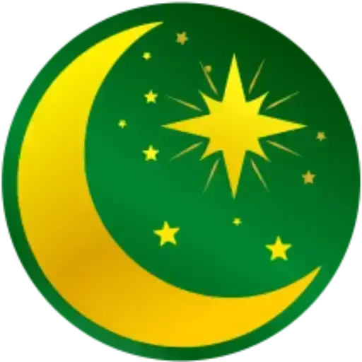 Basant club ico with pakistani flag